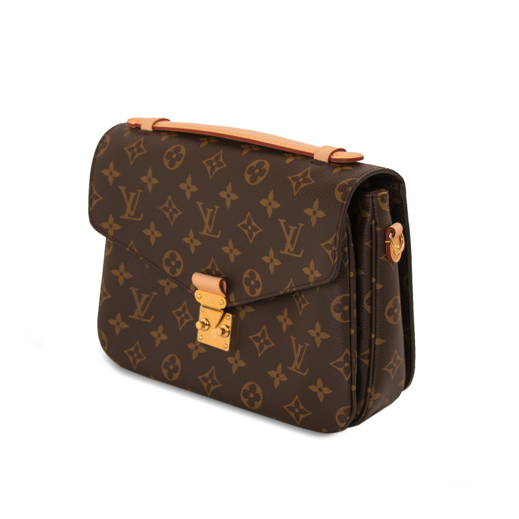 AUTHENTIC Louis Vuitton Pochette Metis Monogram PREOWNED (WBA993) – Jj's  Closet, LLC