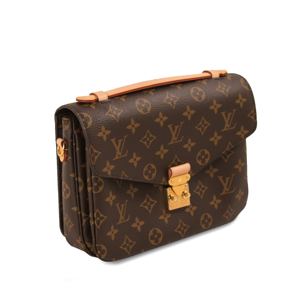 AUTHENTIC Louis Vuitton Pochette Metis Monogram PREOWNED (WBA993) – Jj's  Closet, LLC