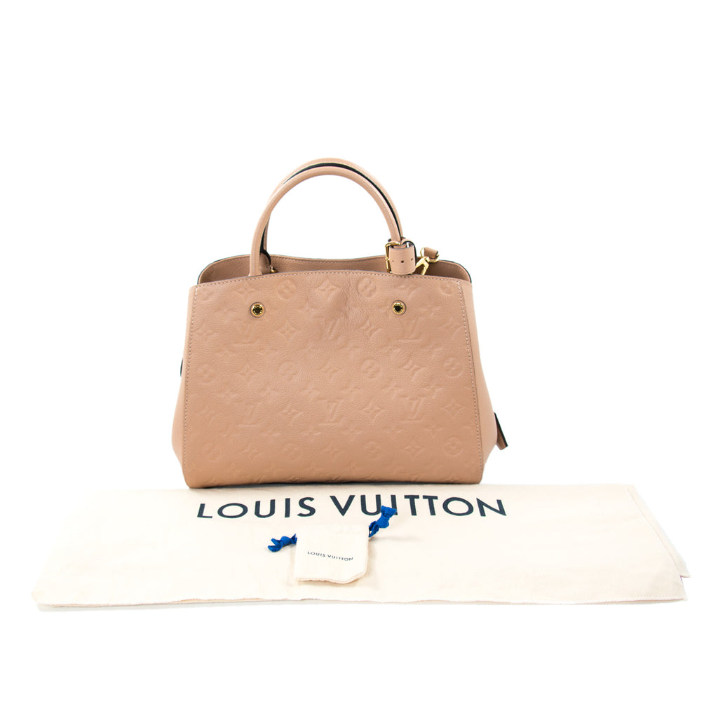 Louis Vuitton Monogram Montaigne MM 2Way Hand Bag M41056 in 2023
