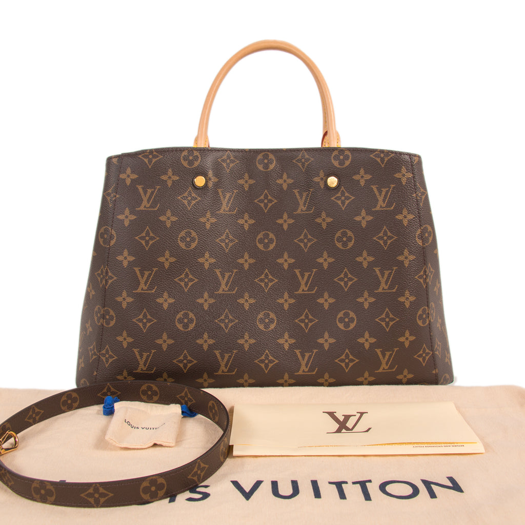 Louis Vuitton Monogram Montaigne GM Bags Louis Vuitton - Shop authentic new pre-owned designer brands online at Re-Vogue