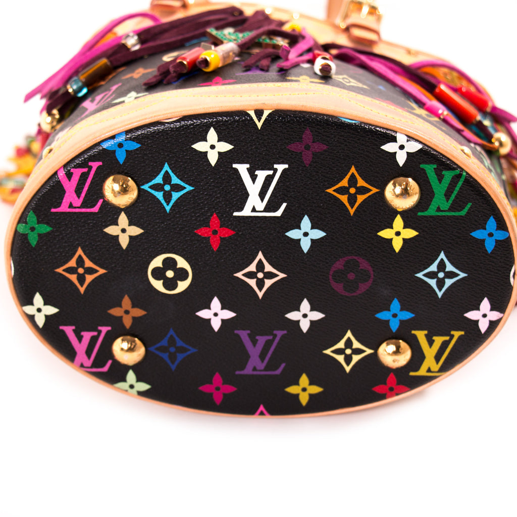 Shop authentic Louis Vuitton Multicolor Fringes Bucket Tote Bag at revogue  for just USD 1,000.00