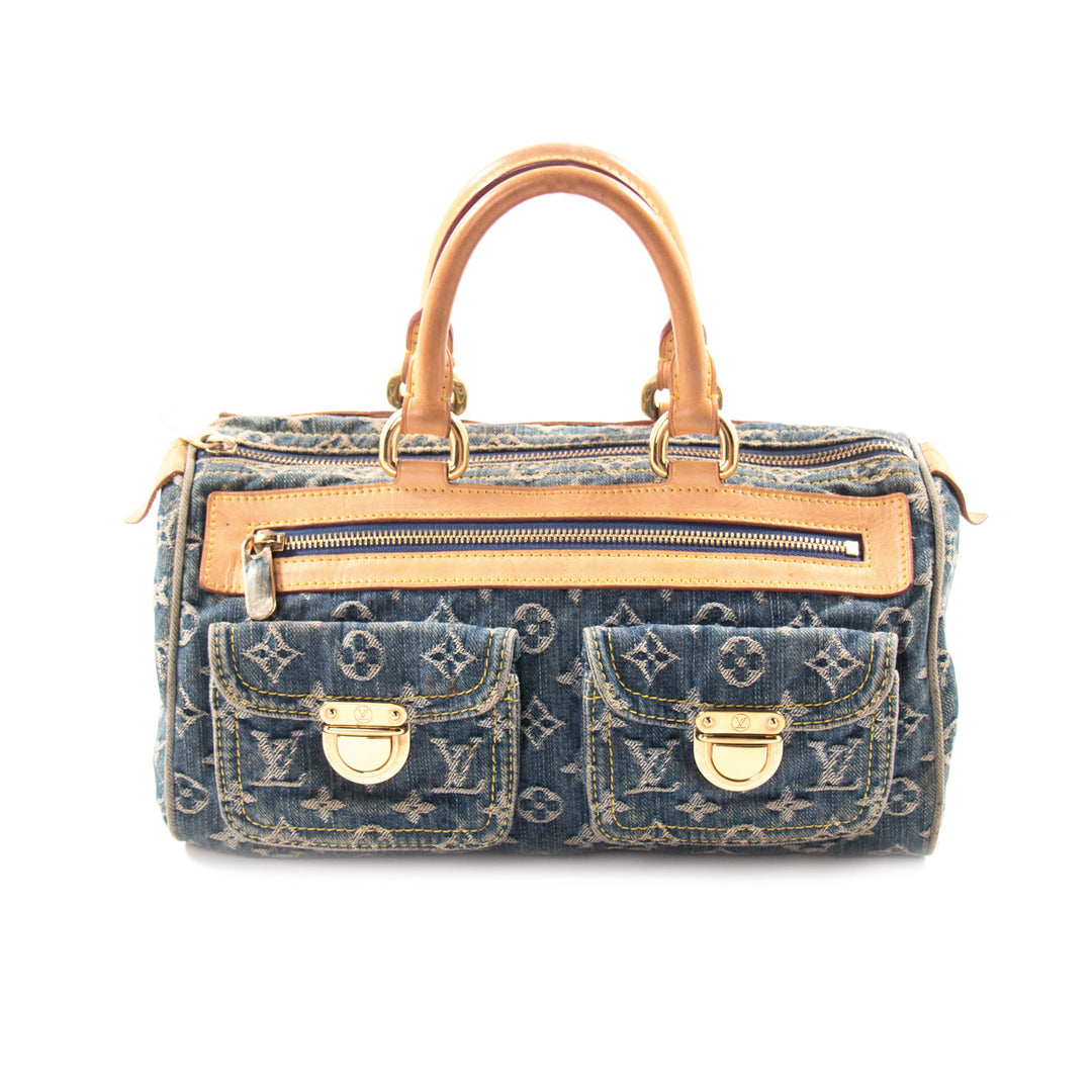 Louis Vuitton Monogram Denim Neo Speedy Bag Bags Louis Vuitton - Shop authentic new pre-owned designer brands online at Re-Vogue