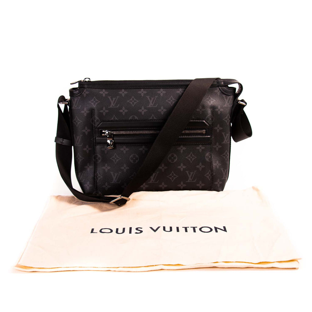 Louis Vuitton Odyssey Messenger Bag Monogram Eclipse Canvas PM