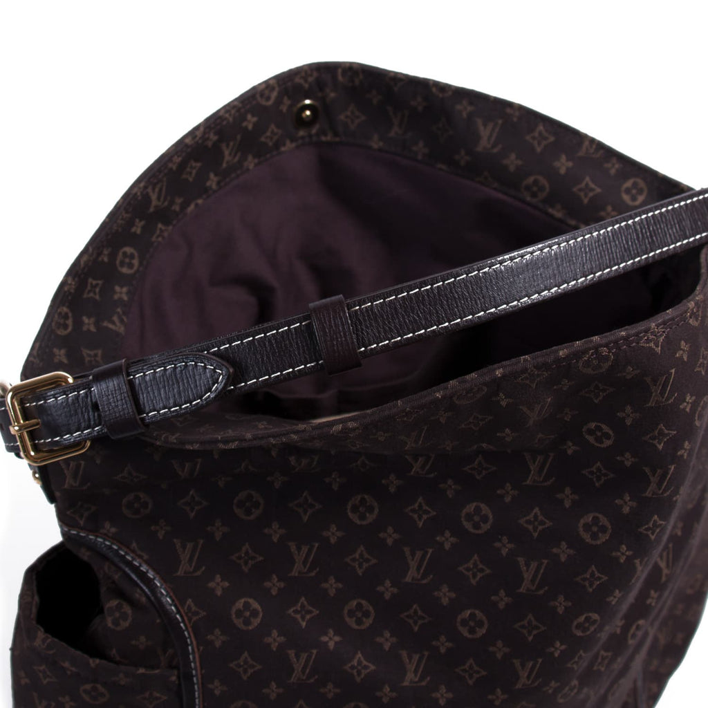 Louis Vuitton Brown Monogram Fabric Idylle Romance Fusion Hobo Bag