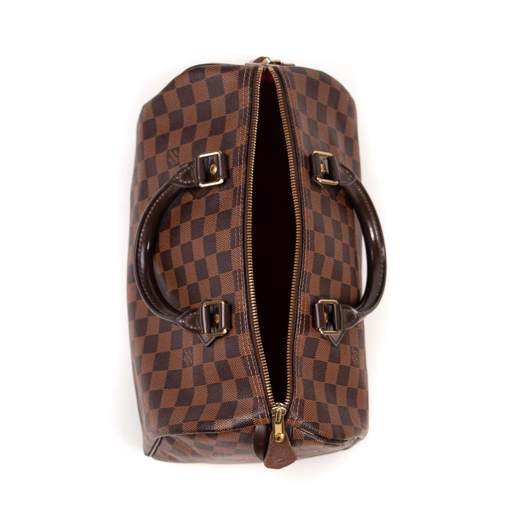 Louis Vuitton 2012 Damier Ebene Speedy 30 - Brown Handle Bags, Handbags -  LOU688258