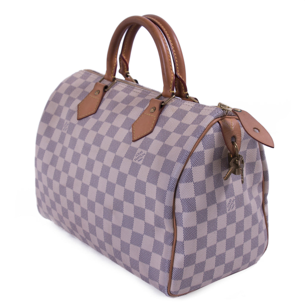 Louis Vuitton Damier Azure Speedy 30 Bags Louis Vuitton - Shop authentic new pre-owned designer brands online at Re-Vogue