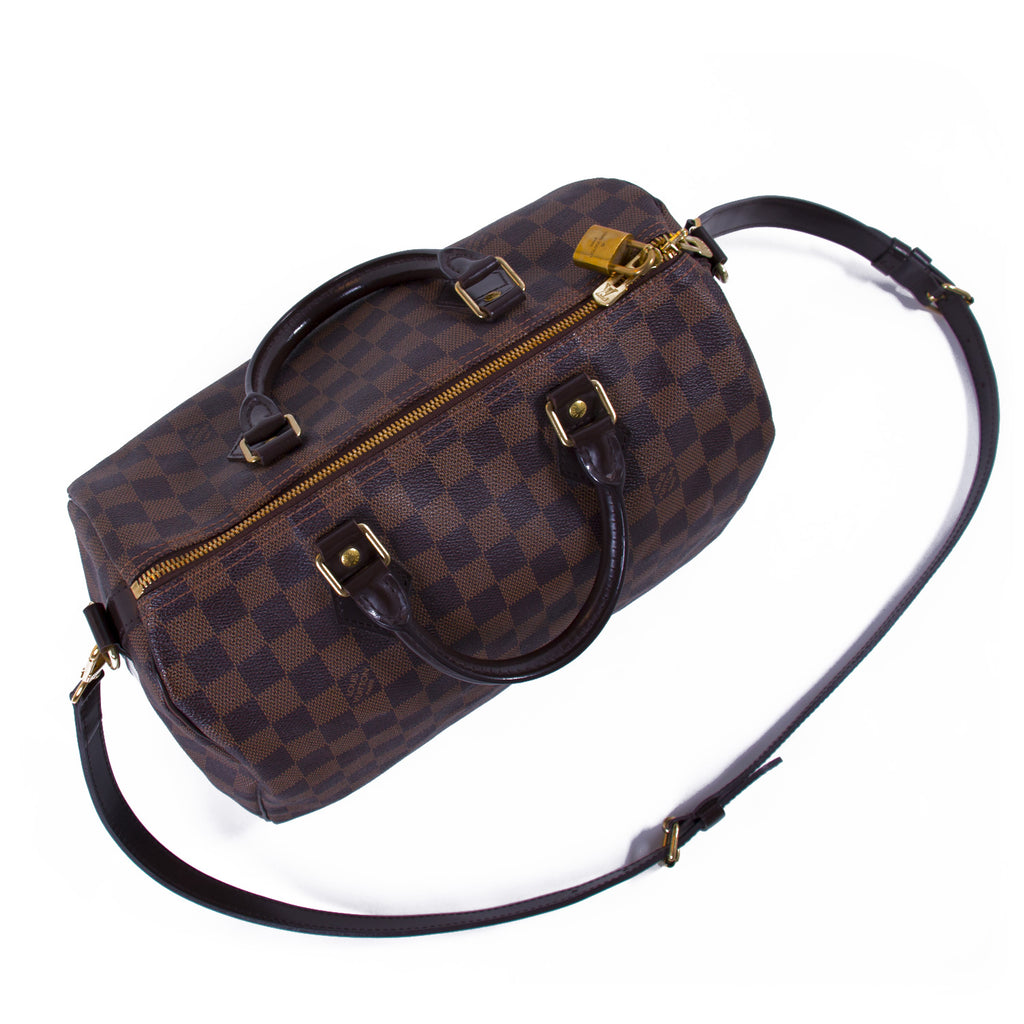 Louis Vuitton Damier Ebene Speedy 30 Bandouliere Bags Louis Vuitton - Shop authentic new pre-owned designer brands online at Re-Vogue