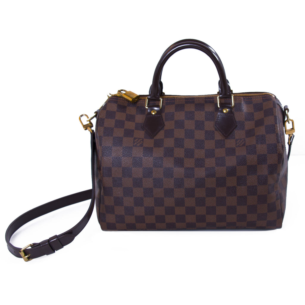 Louis Vuitton Damier Ebene Speedy 30 Bandouliere Bags Louis Vuitton - Shop authentic new pre-owned designer brands online at Re-Vogue