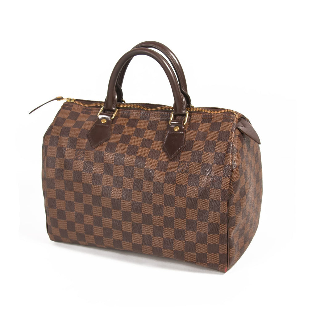 Louis Vuitton Speedy B 30, Damier Ebene, Preowned in Dustbag WA001 - Julia  Rose Boston