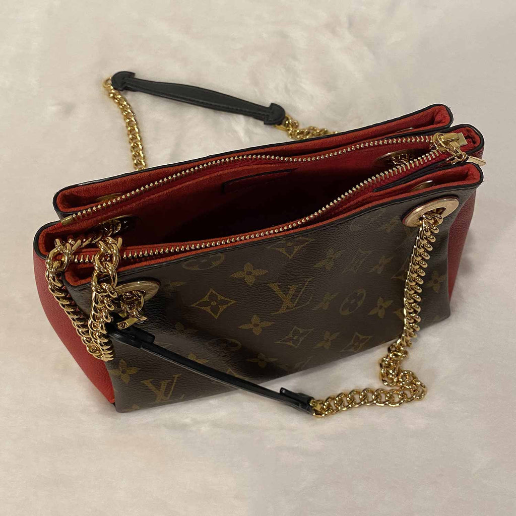 Louis Vuitton Surene BB Monogram Empreinte Chain Shoulder Bag Marine R –  Gaby's Bags