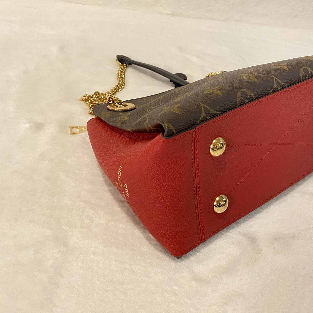 Surène bb cloth handbag Louis Vuitton Brown in Cloth - 36092037