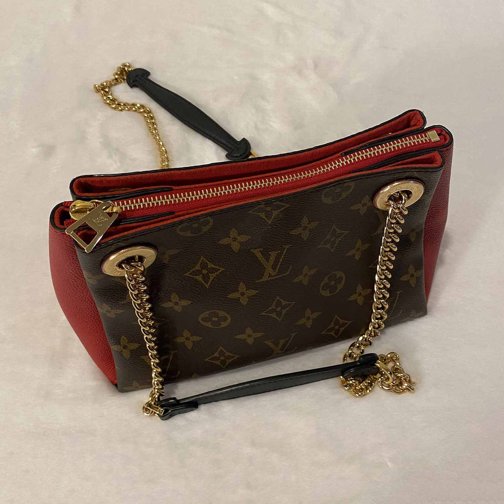 Auth Louis Vuitton Surene BB Chain Shoulder Bag Monogram Rose Ballerine  M43777 - Harrington & Co.