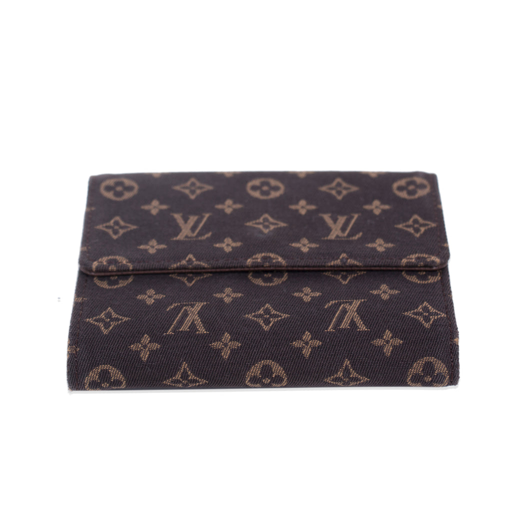 Louis Vuitton Monogram Idylle Mini Lin Long Wallet 