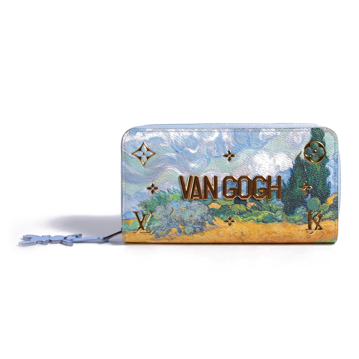 Louis Vuitton Zippy Wallet Van Gogh Jeff Koons
