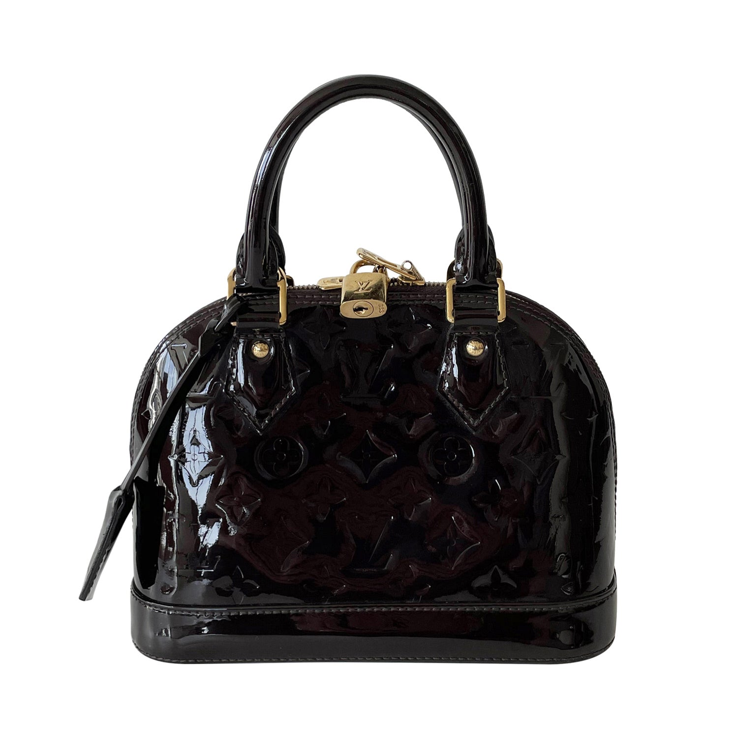 Louis Vuitton Vintage - Vernis Alma BB Handbag Bag - Black - Vernis Leather  Handbag - Luxury High Quality - Avvenice