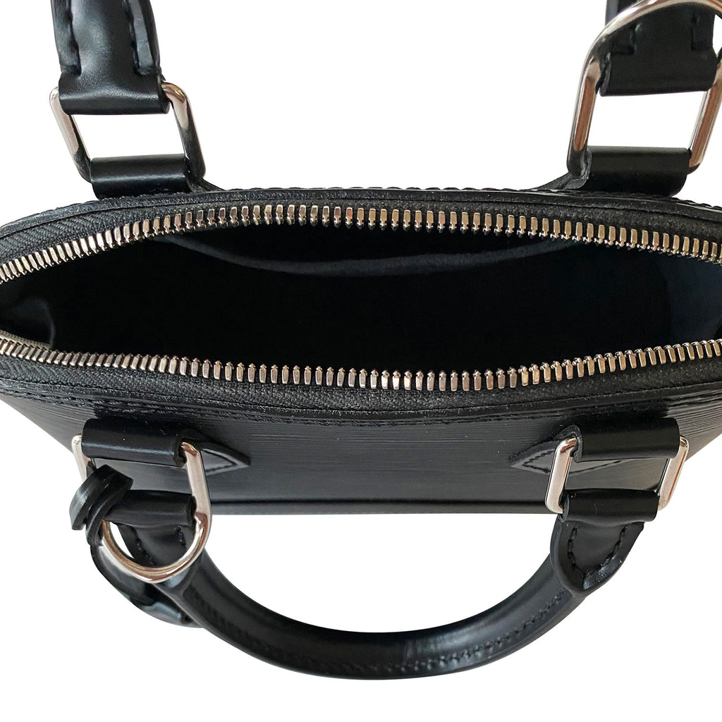 Louis Vuitton Alma BB Bag in Black Epi Leather — UFO No More