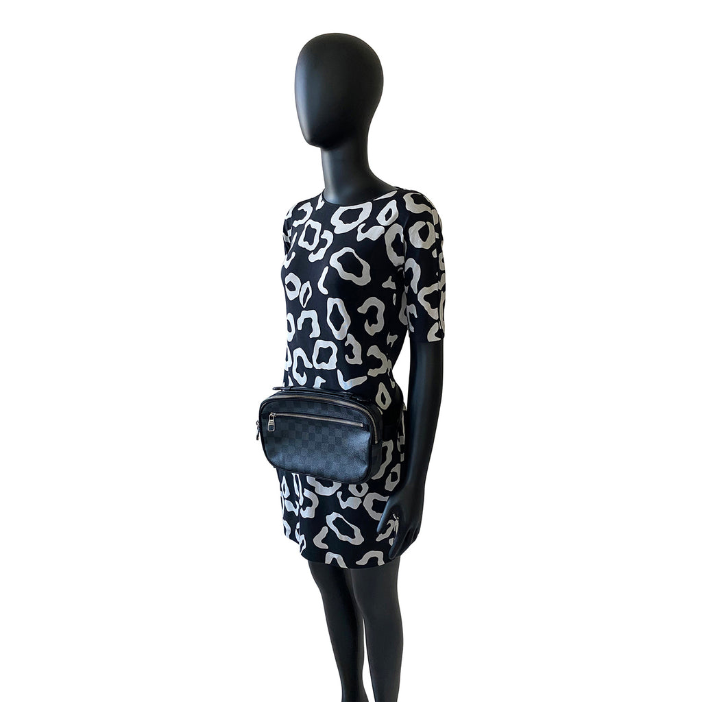 Louis Vuitton Damier Graphite Ambler Waist Bag - Black Waist Bags, Bags -  LOU608314