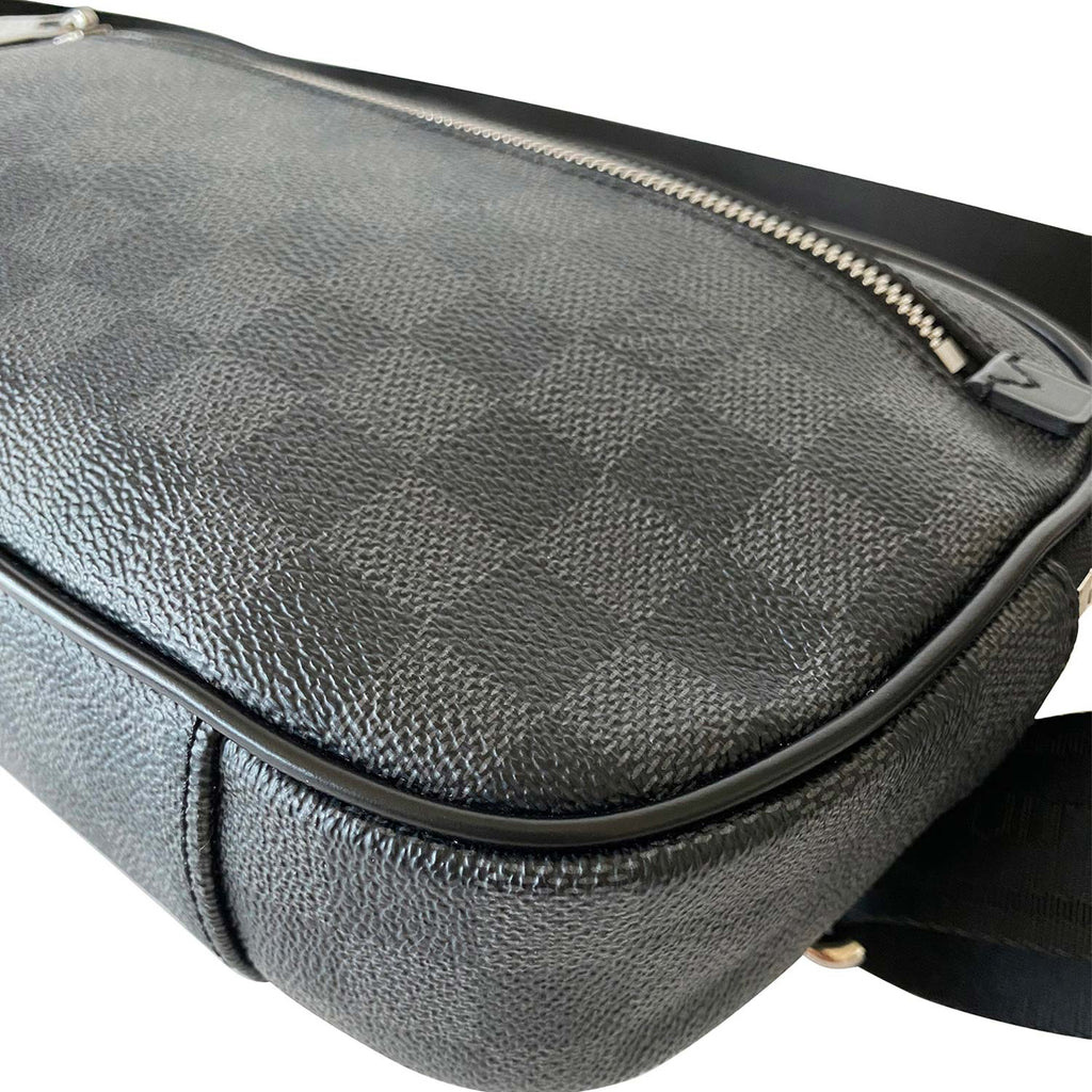 Louis Vuitton Damier Graphite Ambler Waist Bag - Black Waist Bags, Bags -  LOU608314