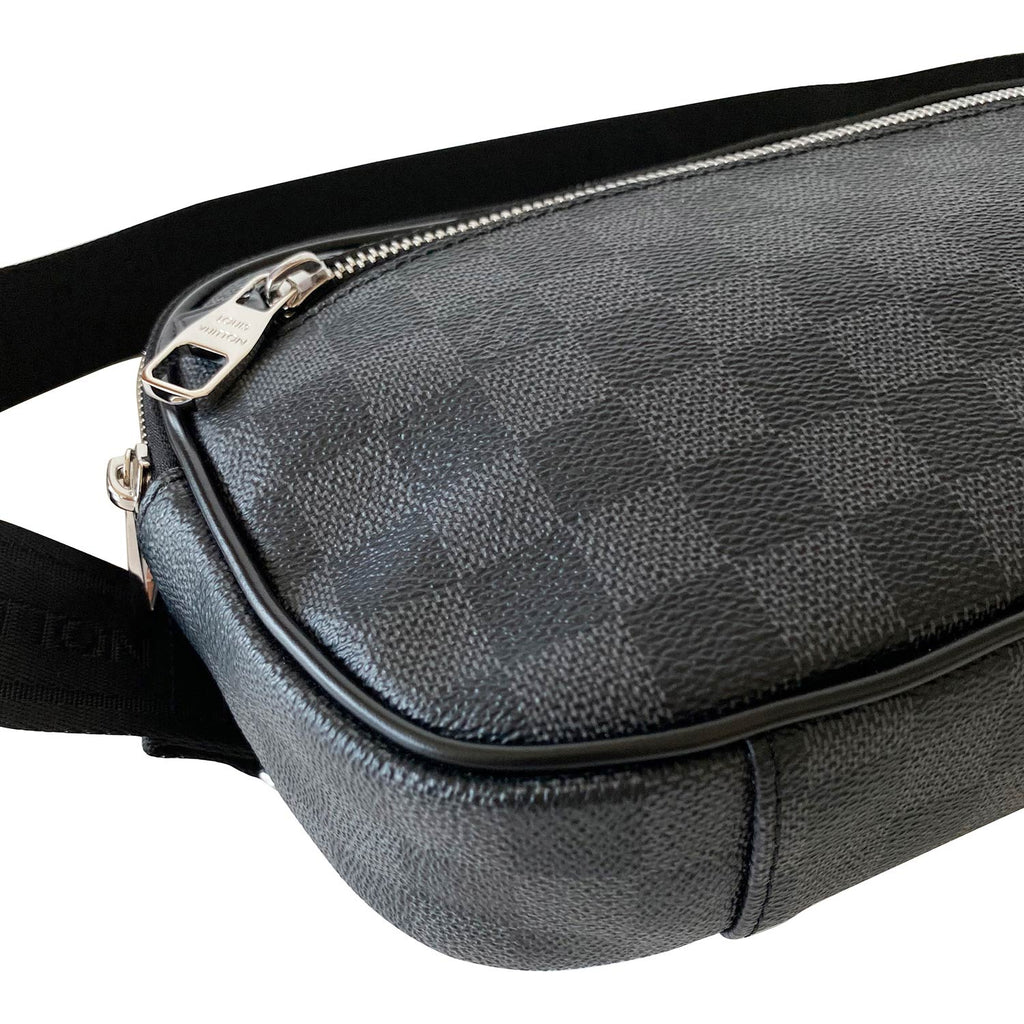 Louis Vuitton Damier Graphite Ambler Crossbody Chest Banana Bag Bumbag  Leather ref.298547 - Joli Closet