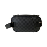 LOUIS VUITTON Damier Graphite Bumbag Yellow 1292802