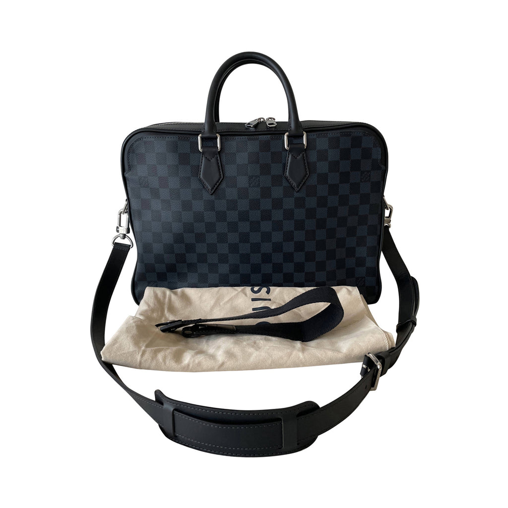 Louis Vuitton Damier Cobalt Dandy Briefcase in 2023  Louis vuitton damier,  Briefcase, Pre owned louis vuitton