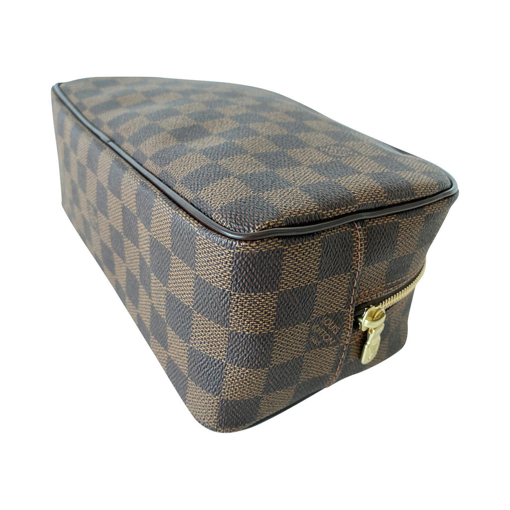 Louis Vuitton Limited Cyan Damier Couleur Modul Cosmetic Bag Toiletry –  Bagriculture