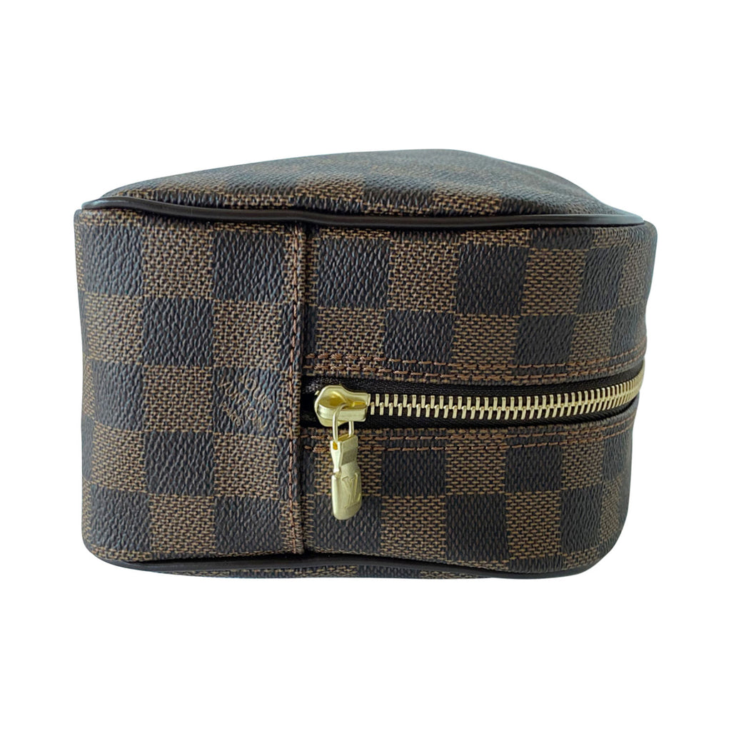 Louis-Vuitton Toiletry Travel￼ Make Up Bag Damier Geant Very Good condition