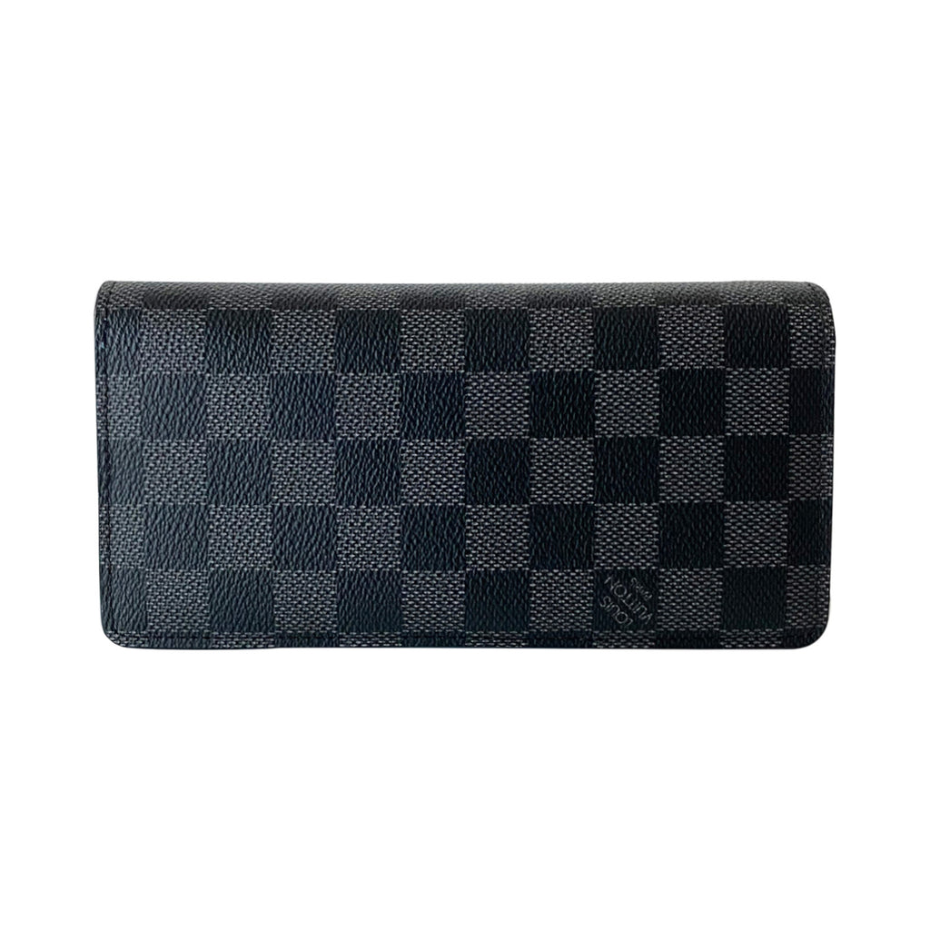 Louis Vuitton Damier Long GM Graphite Double Snap Portefeuille Wallet LV-W0930P-0383