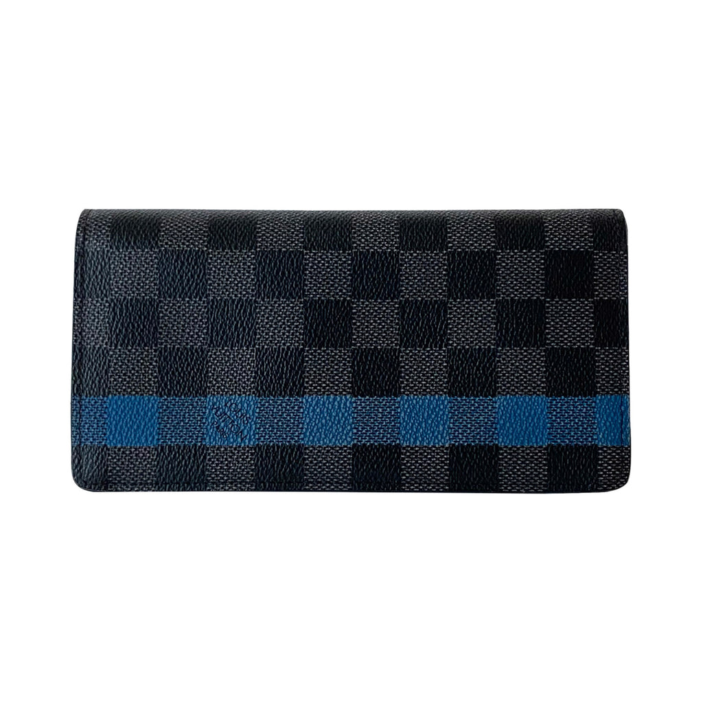 Louis Vuitton DAMIER GRAPHITE Unisex Leather Long Wallet Long Wallets  (N60503)