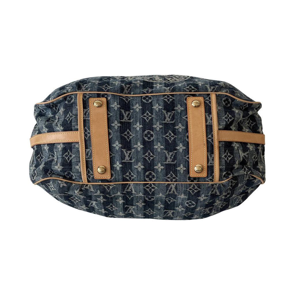 Monogram Denim Porte Epaule Raye Crossbody Bag M95334 – LuxUness