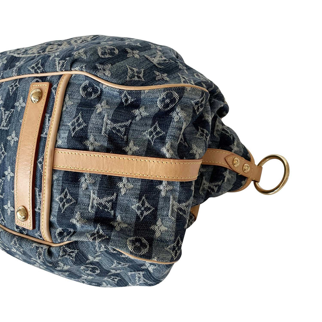 Louis Vuitton Monogram Denim Porte Epaule Raye Cabas GM - Blue Totes,  Handbags - LOU802179