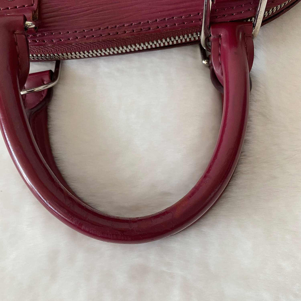 Louis Vuitton Epi Leather Alma BB Satchel (SHF-18595) – LuxeDH