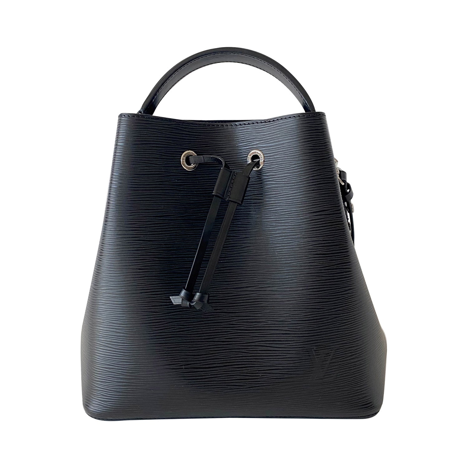 Louis Vuitton NeoNoe Epi Noir Black in Leather with Silver-tone - GB