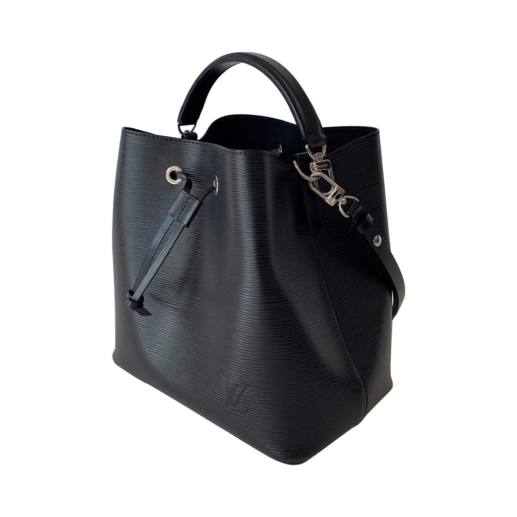 Louis Vuitton Black Epi Leather NeoNoe MM Bag - Yoogi's Closet