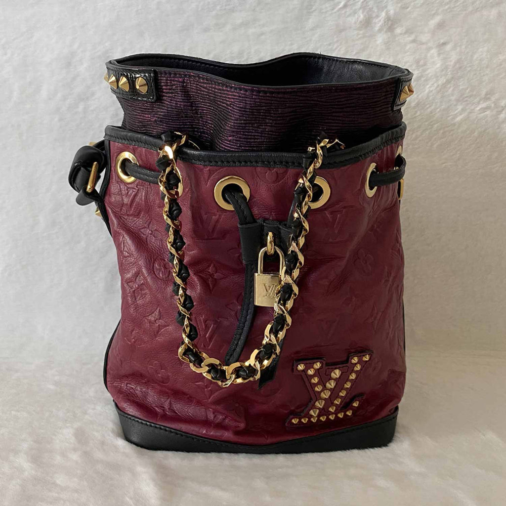 Louis Vuitton Cranberry Monogram Double Jeu Neo-Noe