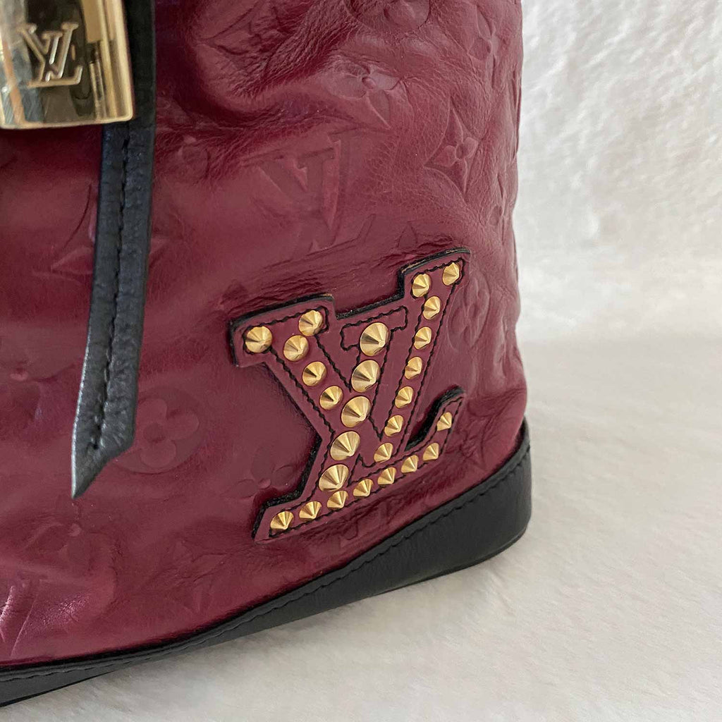 Louis Vuitton Cranberry Monogram Double Jeu Neo-Noe