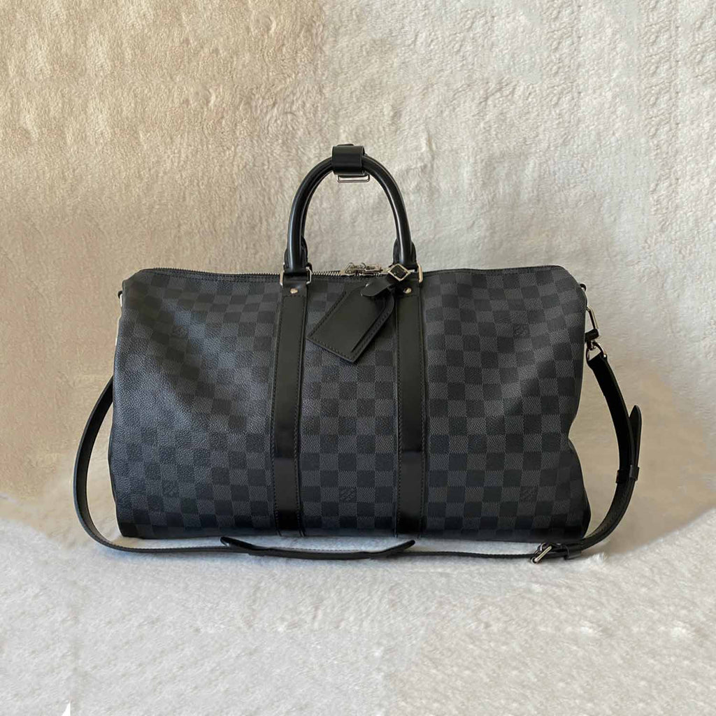 Louis Vuitton Keepall Bandoulière 45 Graphite Damier Graphite