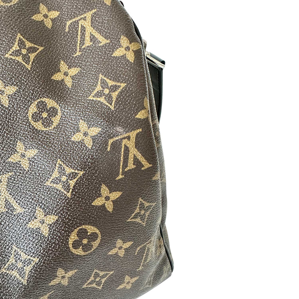 Only 878.00 usd for LOUIS VUITTON Monogram Macassar Keepall Bandoulière 45  Online at the Shop