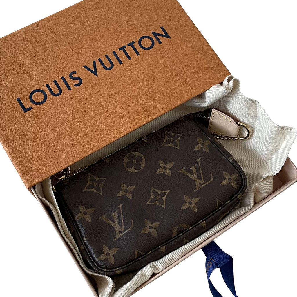 Shop Louis Vuitton MONOGRAM LV×YK MINI POCHETTE ACCESSOIRES