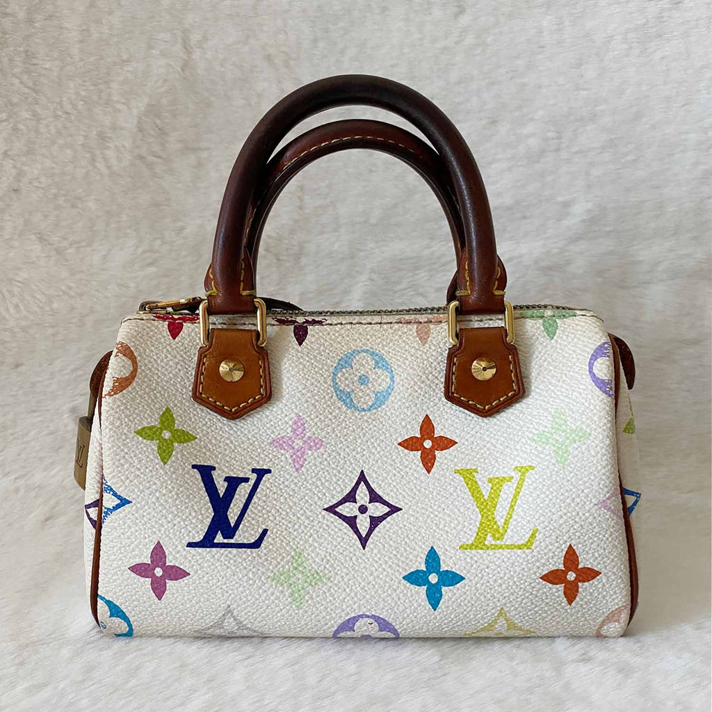 Shop authentic Louis Vuitton Multicolor Monogram Mini HL Speedy at revogue  for just USD 1,550.00
