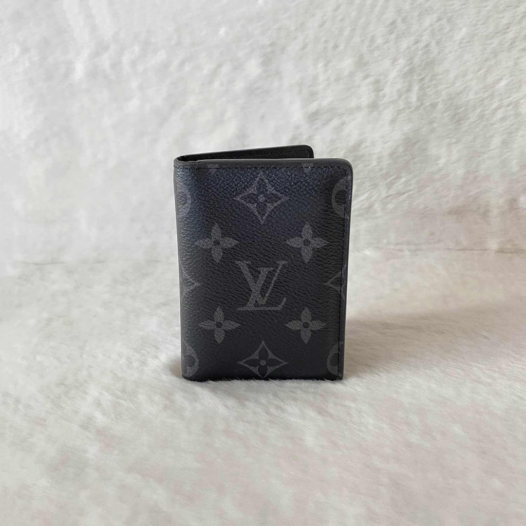 Louis Vuitton Pocket Organizer Monogram Eclipse (3 Card Slot) Patchwork  Multicolor in Coated Canvas/Cowhide Leather - US