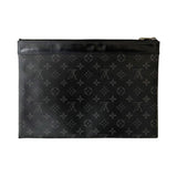 Louis Vuitton Black Damier Infini Discovery Pochette QJA3UDBFKB000