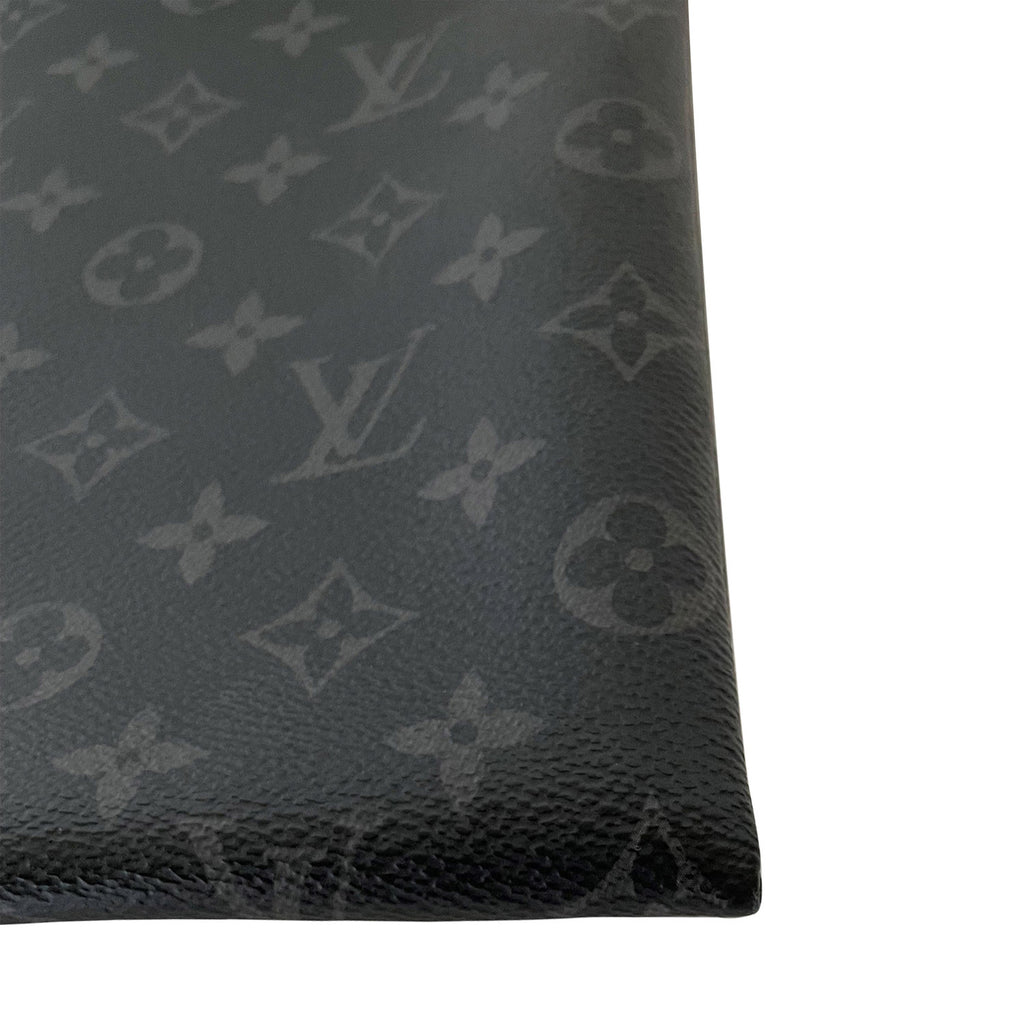 Louis Vuitton Pochette Discovery Clutch Bag Monogram Eclipse Black M62291  Men'S