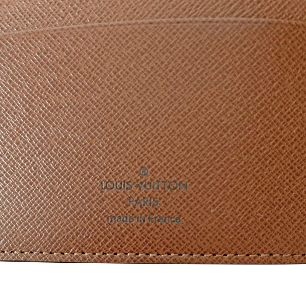 Louis Vuitton Medium Ring Agenda Cover Vuittonite Monogram