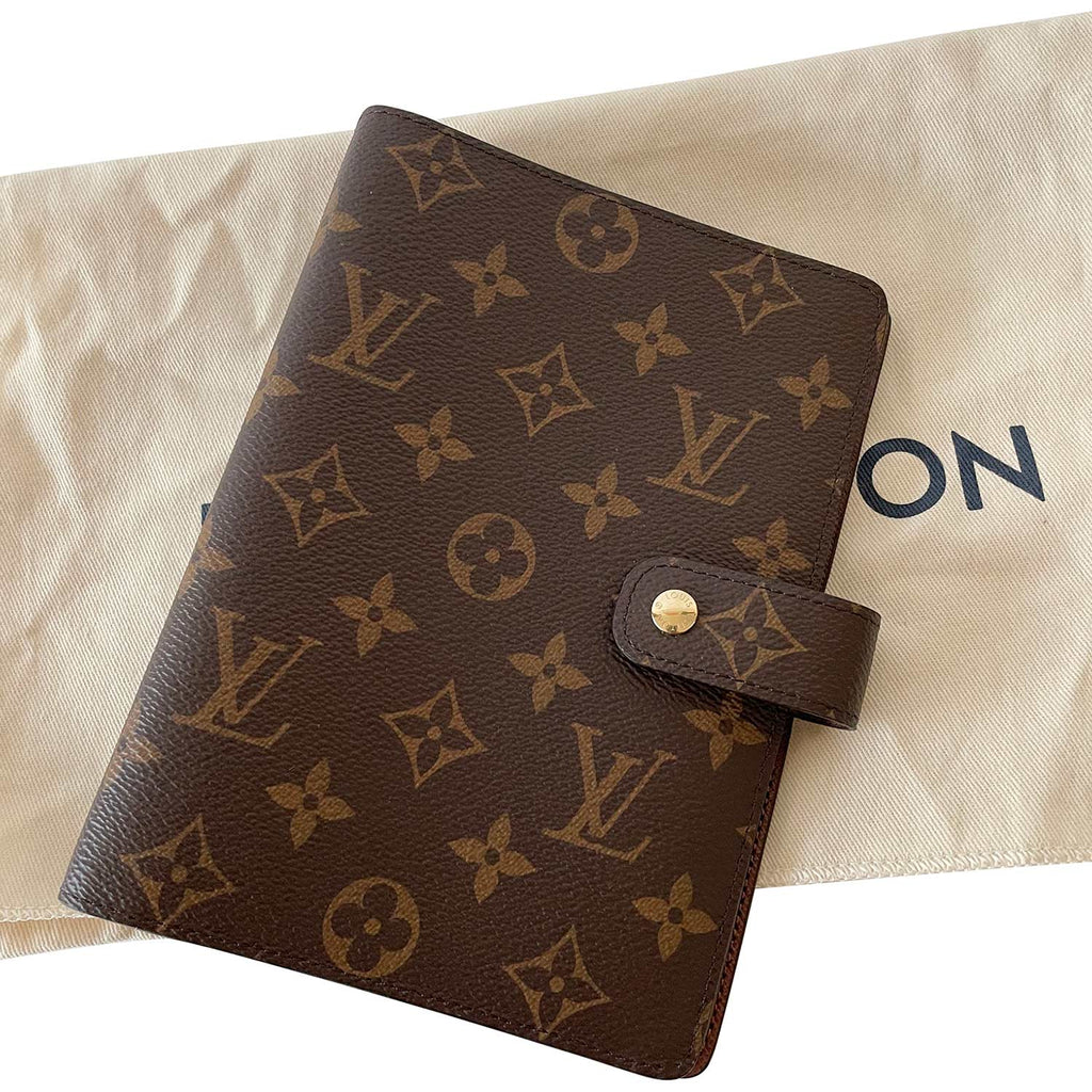 Buy Pre-owned & Brand new Luxury Louis Vuitton Medium Ring Agenda Monogram  Cover Online