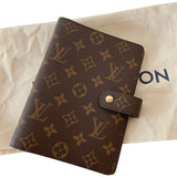 Louis Vuitton MONOGRAM Medium Ring Agenda Cover (R20222, R20202, R20242,  R20240, R20105)