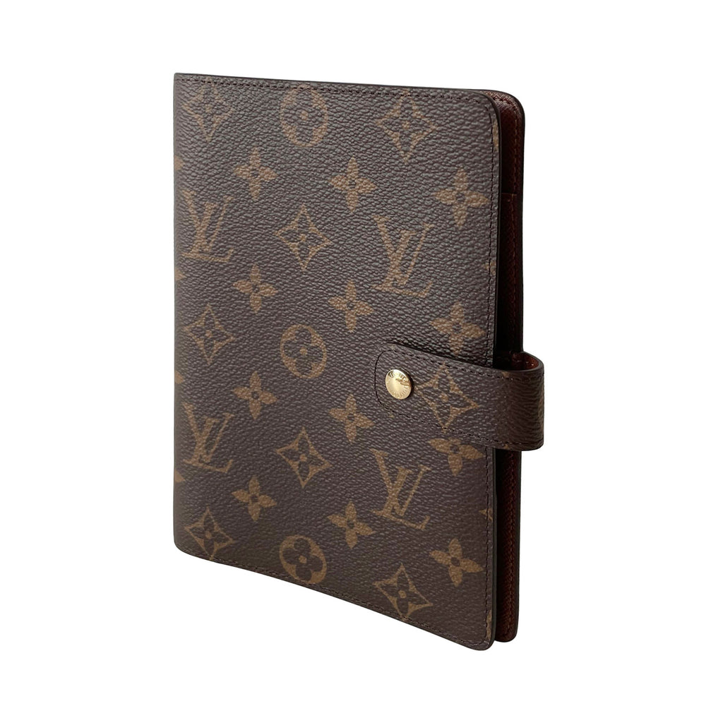 Louis Vuitton Medium Ring Agenda Cover Vuittonite Monogram