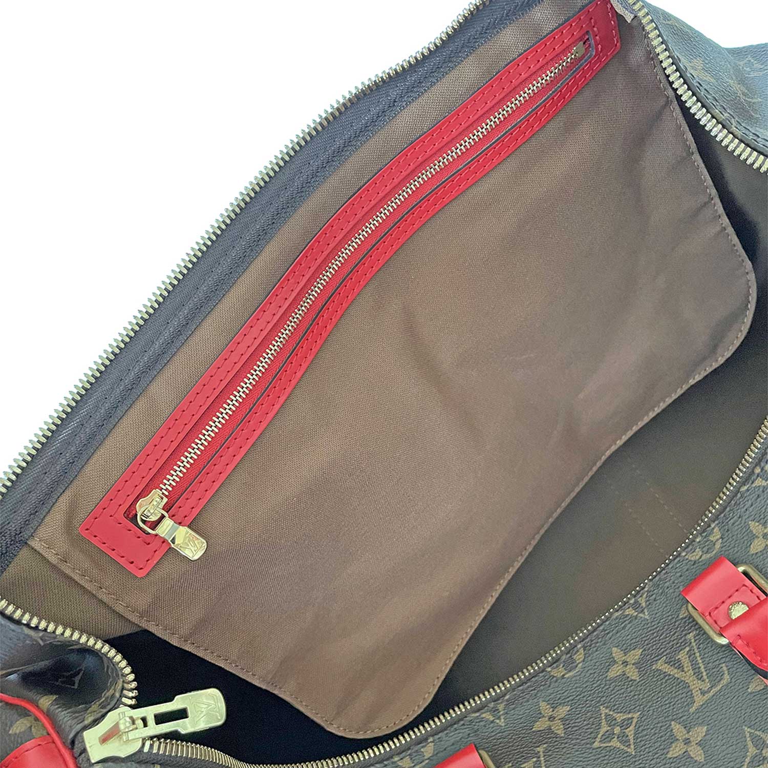 Monogram Denim Keepall Bandouliere 50 main image 1