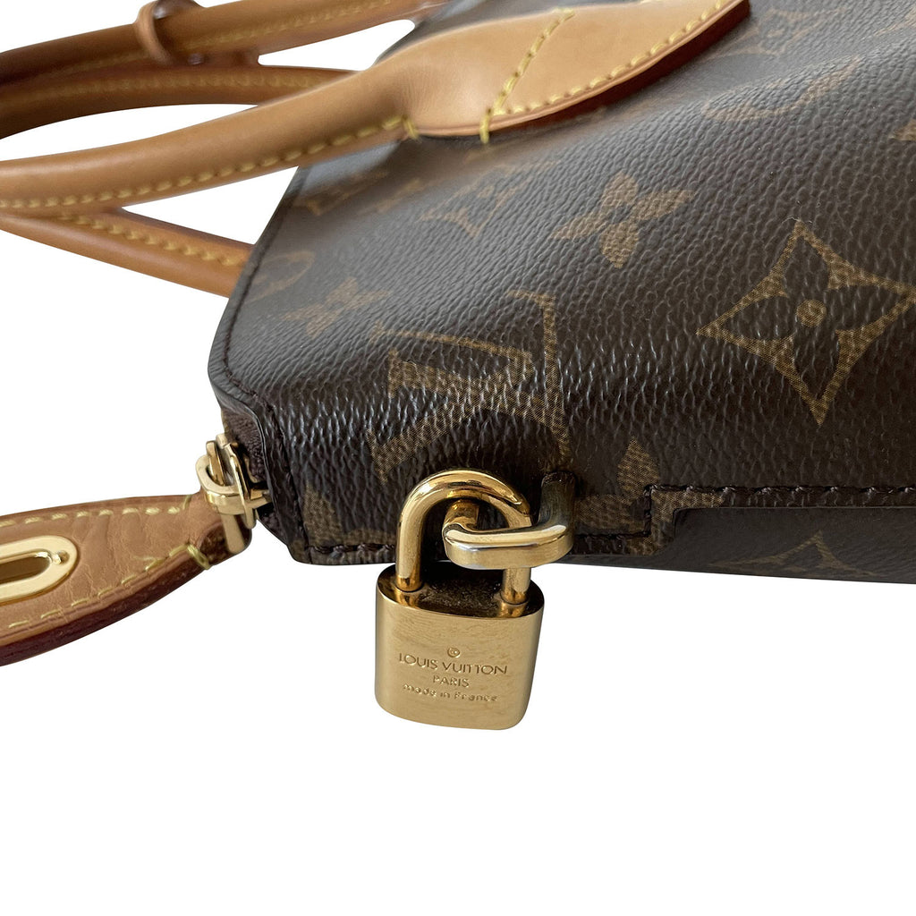 Louis Vuitton Monogram Canvas Lock It MM NM QJB0AI1Y0B168