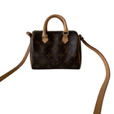 Louis Vuitton // Brown Monogram Nano Speedy – VSP Consignment